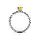 5 - Viona Signature Yellow Diamond Solitaire Engagement Ring 