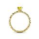 5 - Viona Signature Yellow Diamond Solitaire Engagement Ring 