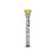 6 - Viona Signature Yellow Diamond Solitaire Engagement Ring 