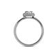 5 - Alaina Signature Round Diamond Halo Engagement Ring 