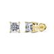 1 - Zoey Diamond (4mm) Solitaire Stud Earrings 