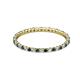 2 - Joyce 1.50 mm Blue and White Lab Grown Diamond Eternity Band 