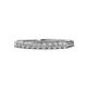 1 - Kate 2.10 mm Lab Grown Diamond Wedding Band 