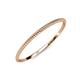 3 - Stella 1.00 mm Rope Wedding Band 