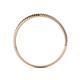 4 - Stella 1.00 mm Rope Wedding Band 