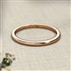 2 - Reese 2.00 mm High Polish Plain Wedding Band 
