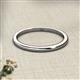 2 - Reese 2.00 mm High Polish Plain Wedding Band 