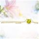 2 - Juliana 5.00 mm Round Yellow Diamond Solitaire Pendant Necklace 