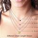 6 - Juliana 7.00 mm Round Smoky Quartz Solitaire Pendant Necklace 