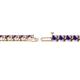 2 - Cliona 3.30 mm Iolite Eternity Tennis Bracelet 