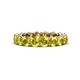 1 - Tiffany 4.00 mm Yellow Diamond Eternity Band 