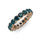 3 - Tiffany 4.00 mm London Blue Topaz Eternity Band 