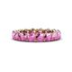 1 - Tiffany 4.00 mm Pink Sapphire Eternity Band 