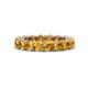 1 - Tiffany 4.00 mm Citrine Eternity Band 