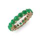 3 - Tiffany 4.00 mm Emerald Eternity Band 