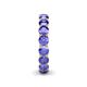 5 - Tiffany 4.00 mm Tanzanite Eternity Band 