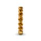 5 - Tiffany 4.00 mm Citrine Eternity Band 