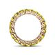 4 - Tiffany 4.00 mm Yellow Diamond Eternity Band 