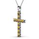 2 - Elihu Citrine Cross Pendant 