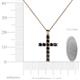 4 - Elihu Black Diamond Cross Pendant 