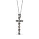 2 - Abha Petite Smoky Quartz Cross Pendant 