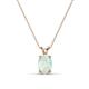 1 - Jassiel 7x5 mm Oval Cut Opal Double Bail Solitaire Pendant Necklace 