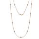 1 - Asta (11 Stn/3.4mm) Diamond on Cable Necklace 