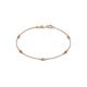 1 - Aizza (5 Stn/2.7mm) Petite Citrine and Diamond Station Bracelet 