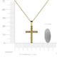 4 - Aja Citrine Cross Pendant 