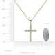 4 - Aja Diamond Cross Pendant 