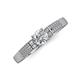 3 - Meira Classic Round Diamond Engagement Ring 