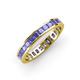 4 - Rebica 3.00 mm Princess Cut Tanzanite Eternity Band 