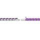 2 - Cliona 3.00 mm Amethyst Eternity Tennis Bracelet 