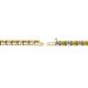 2 - Cliona 2.40 mm Citrine and Diamond Eternity Tennis Bracelet 