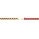 2 - Cliona 2.00 mm Ruby Eternity Tennis Bracelet 