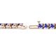 2 - Cliona 4.10 mm Tanzanite Eternity Tennis Bracelet 