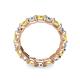 6 - Laida 3.80 mm Yellow Sapphire and Diamond Eternity Band 