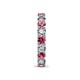 6 - Laida 3.40 mm Pink Tourmaline and Lab Grown Diamond Eternity Band 