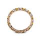 4 - Laida 3.00 mm Citrine and Lab Grown Diamond Eternity Band 