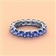 4 - Laida 3.80 mm Iolite Eternity Band 