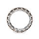 6 - Laida 3.80 mm Smoky Quartz Eternity Band 