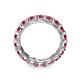 6 - Laida 3.80 mm Pink Tourmaline Eternity Band 