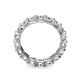 6 - Laida 3.80 mm Lab Grown Diamond Eternity Band 