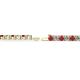 2 - Leslie 3.40 mm Ruby and Diamond Eternity Tennis Bracelet 