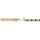 2 - Izarra 2.30 mm Smoky Quartz and Diamond Eternity Tennis Bracelet 