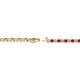 2 - Izarra 2.00 mm Ruby and Diamond Eternity Tennis Bracelet 