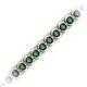 2 - Tiara 3.10 mm London Blue Topaz Eternity Tennis Bracelet 