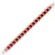 2 - Tiara 2.60 mm Ruby Eternity Tennis Bracelet 