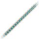2 - Tiara 2.60 mm London Blue Topaz Eternity Tennis Bracelet 