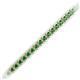 2 - Tiara 2.00 mm Emerald Eternity Tennis Bracelet 